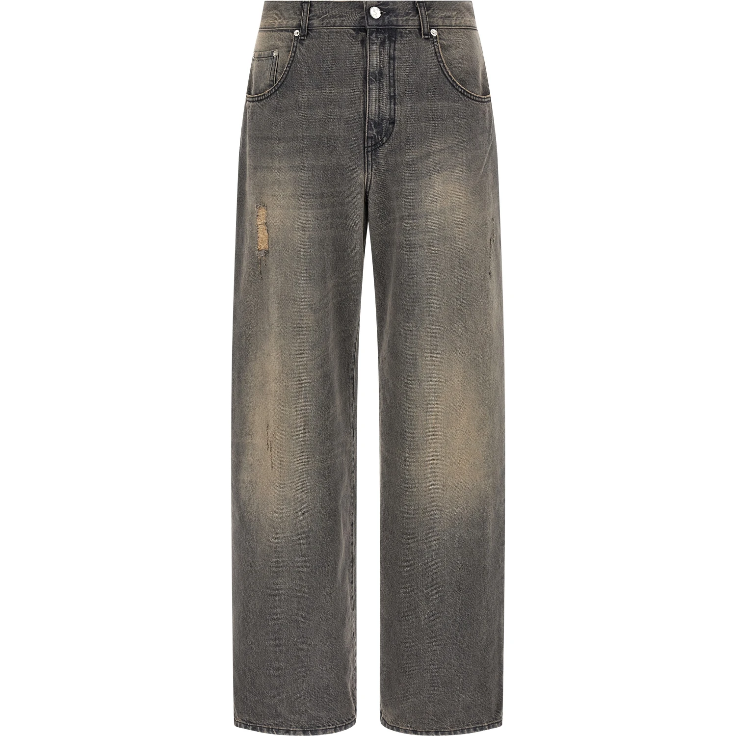Black Cotton Jeans Denim