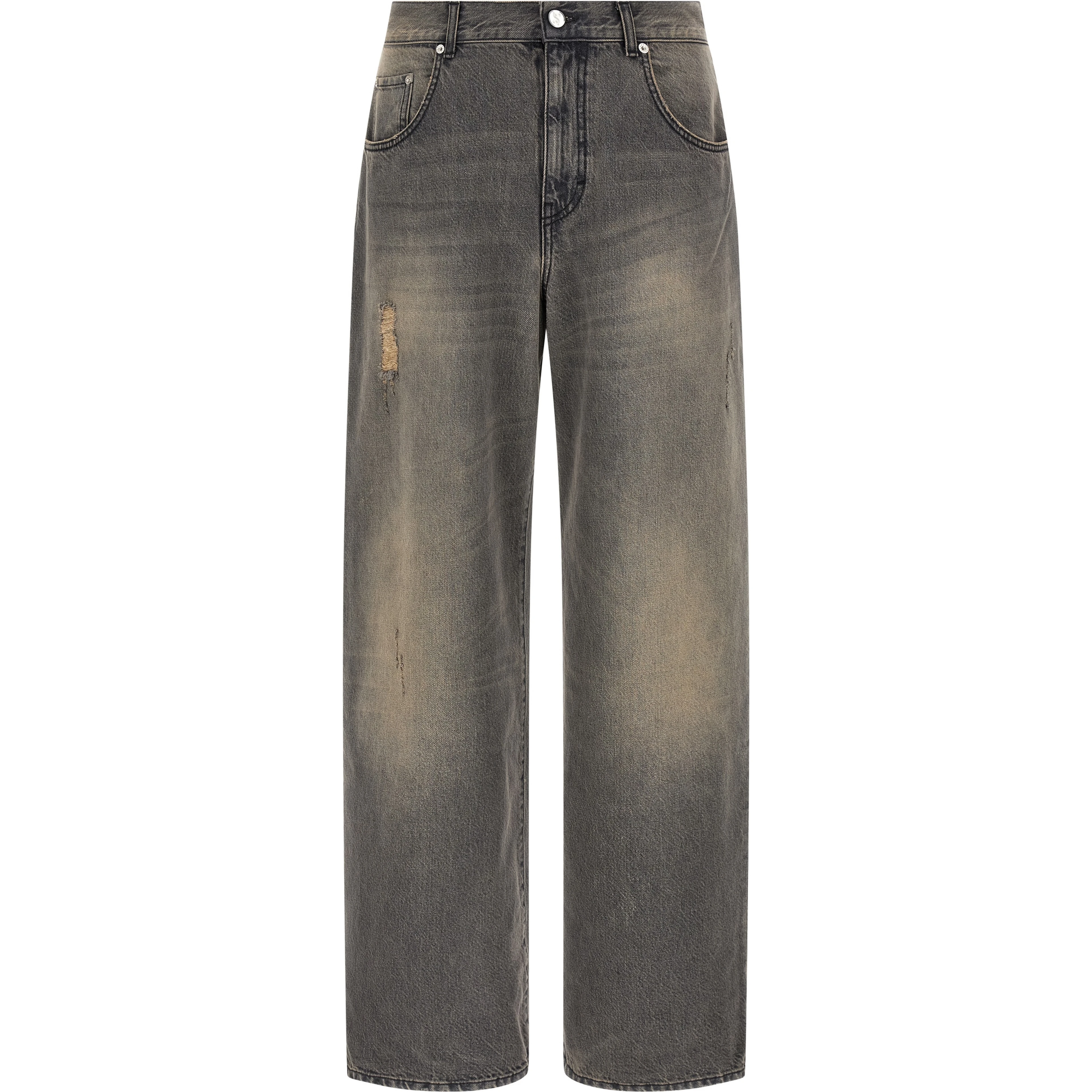Black Cotton Jeans Denim