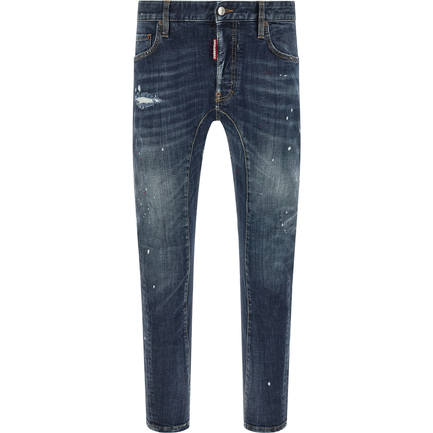 Blue Cotton Jeans Denim