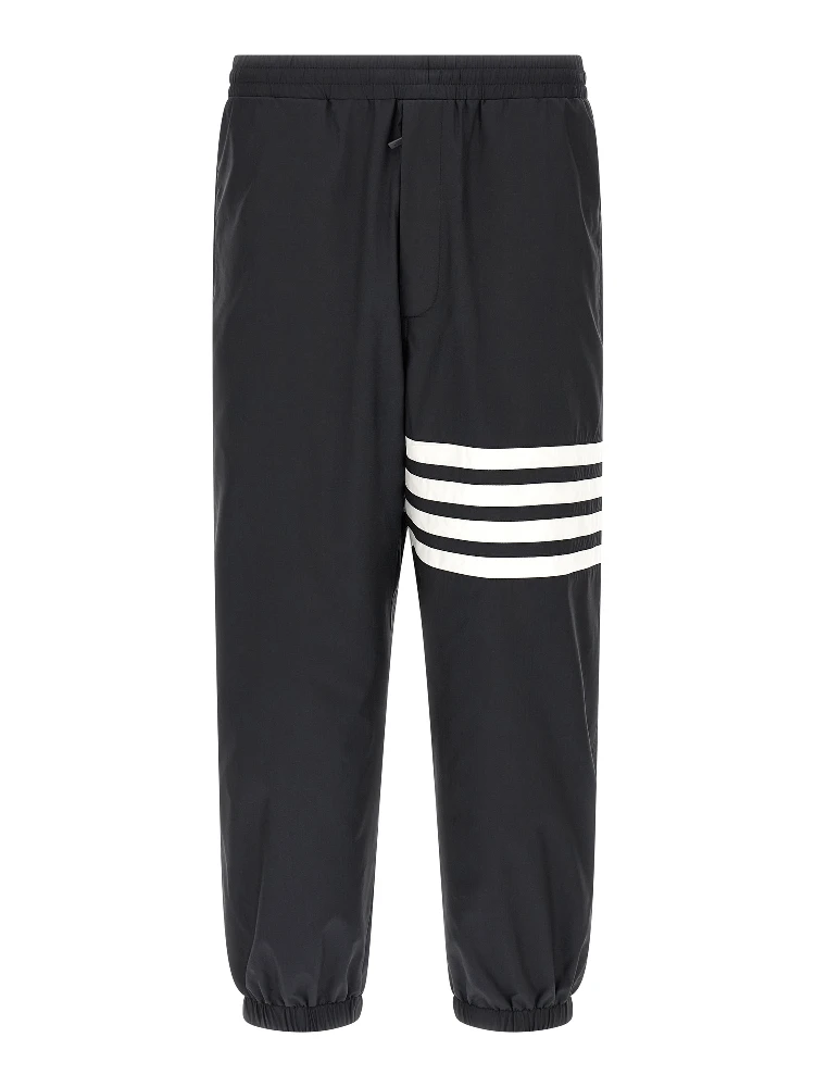 Blue Polyamide Joggers (Workout Pants)