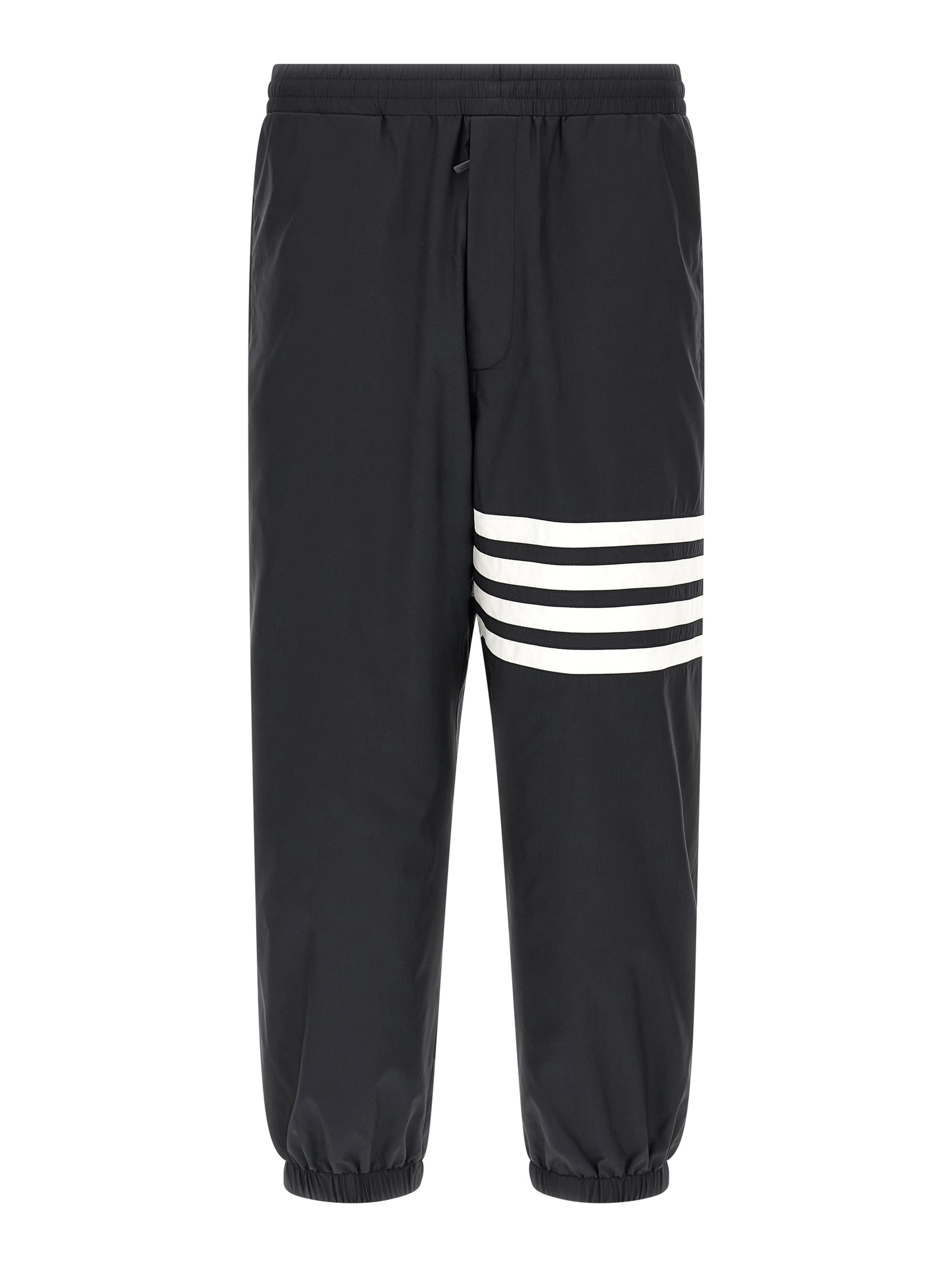 Blue Polyamide Joggers (Workout Pants)