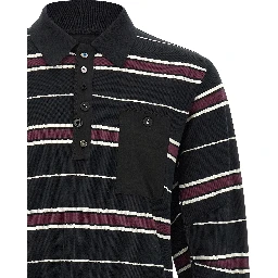 Multicolor Cotton Polo Shirt