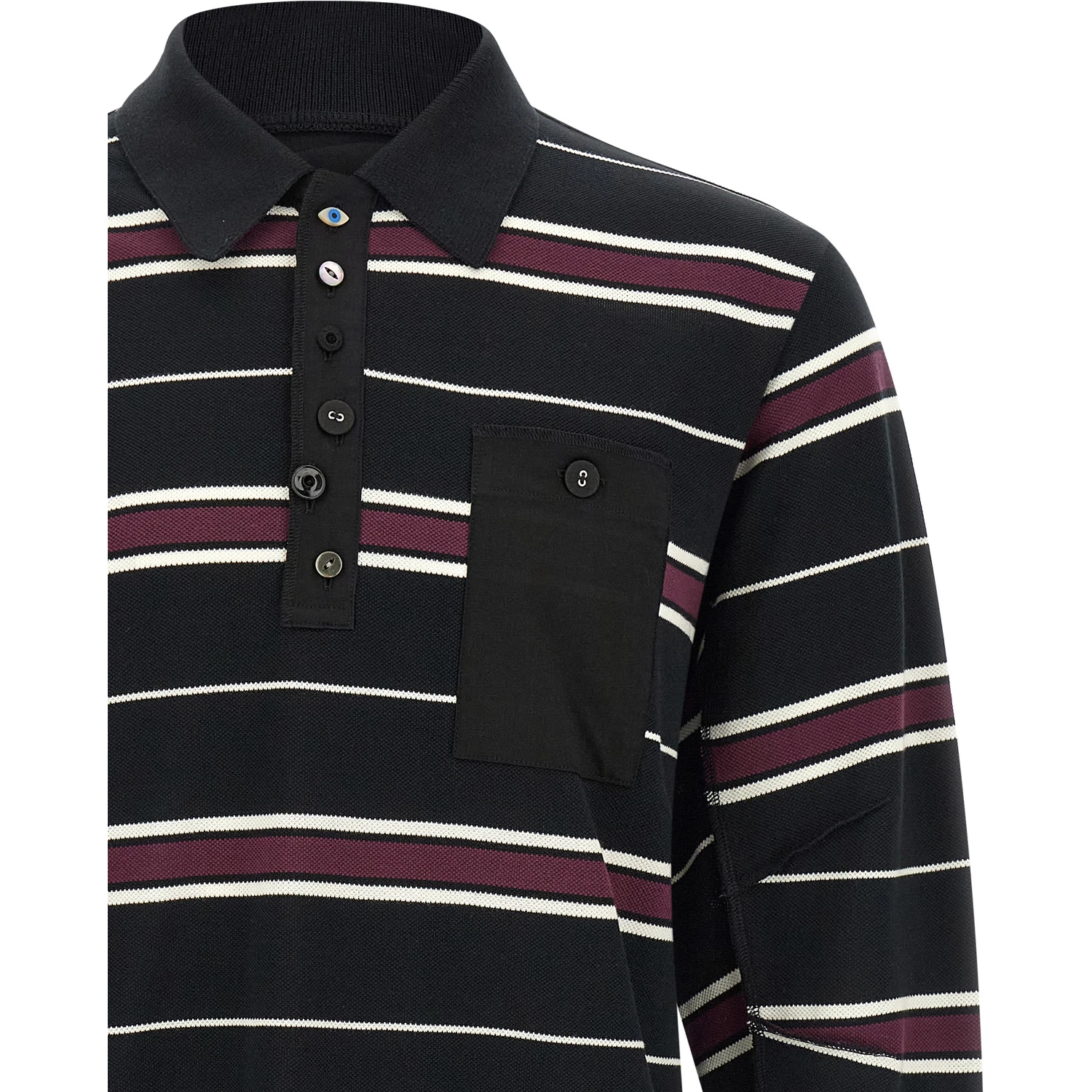 Multicolor Cotton Polo Shirt