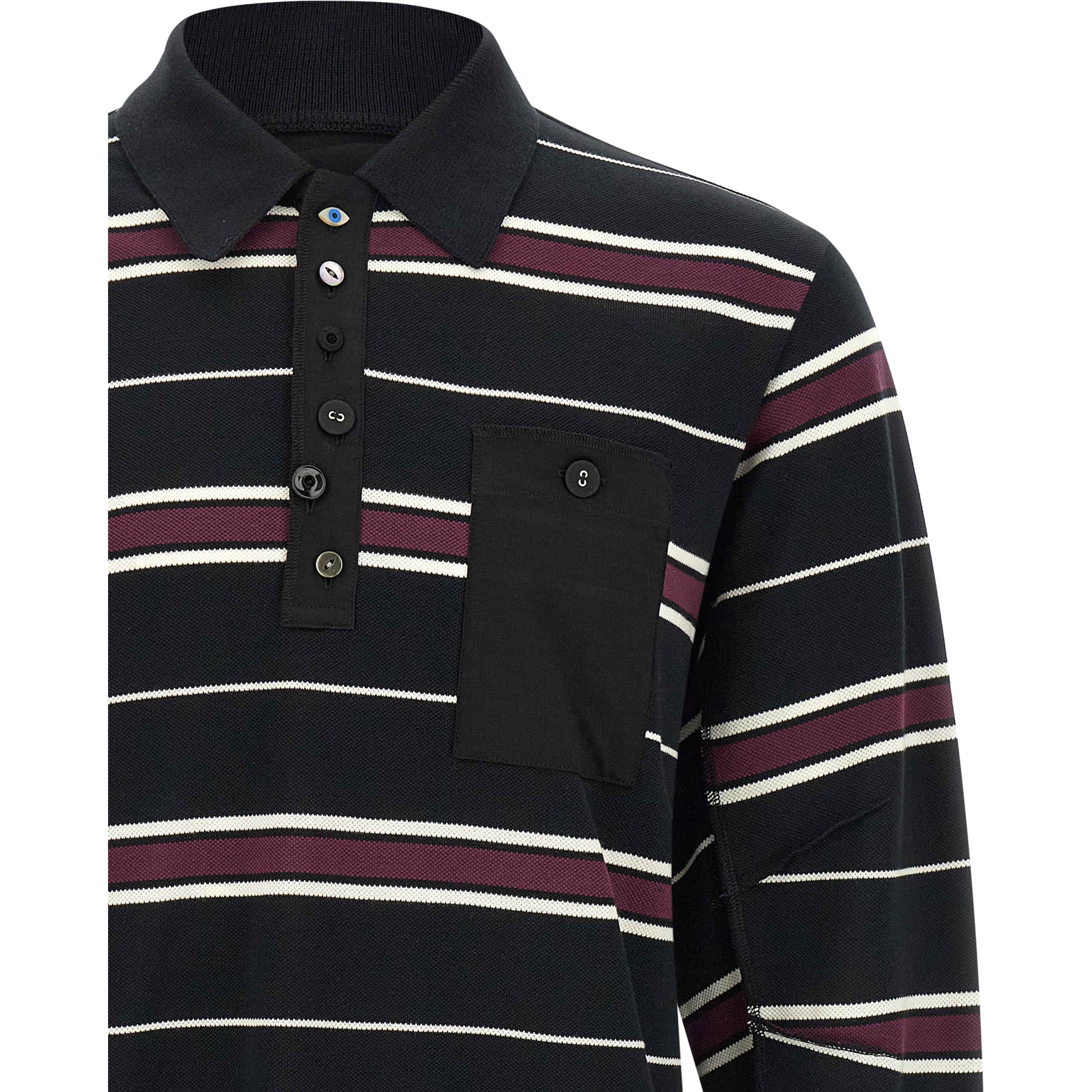 Multicolor Cotton Polo Shirt