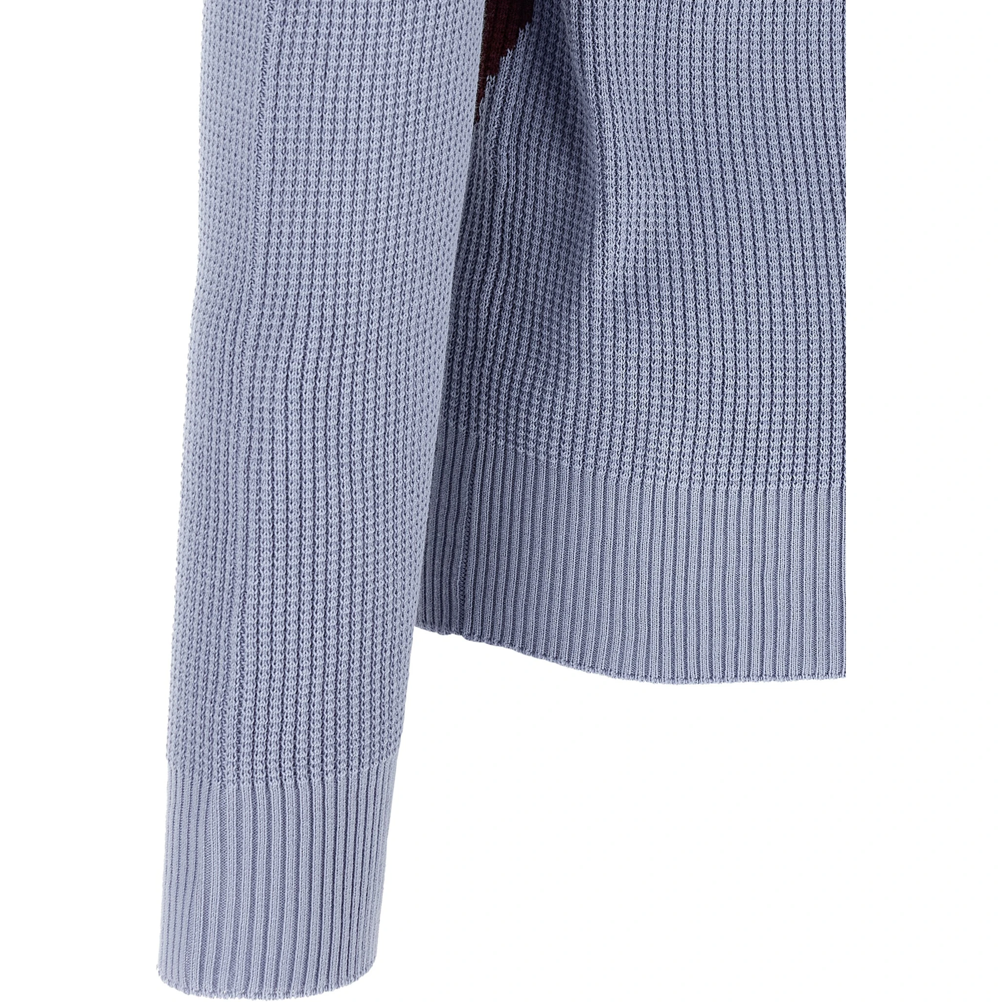 Blue Cotton Cardigan