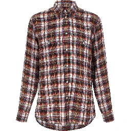 Multicolor Linen Blouse