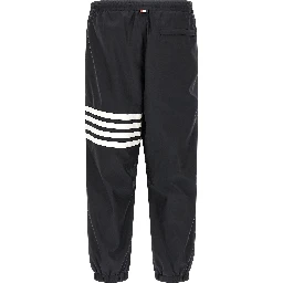 Blue Polyamide Joggers (Workout Pants)