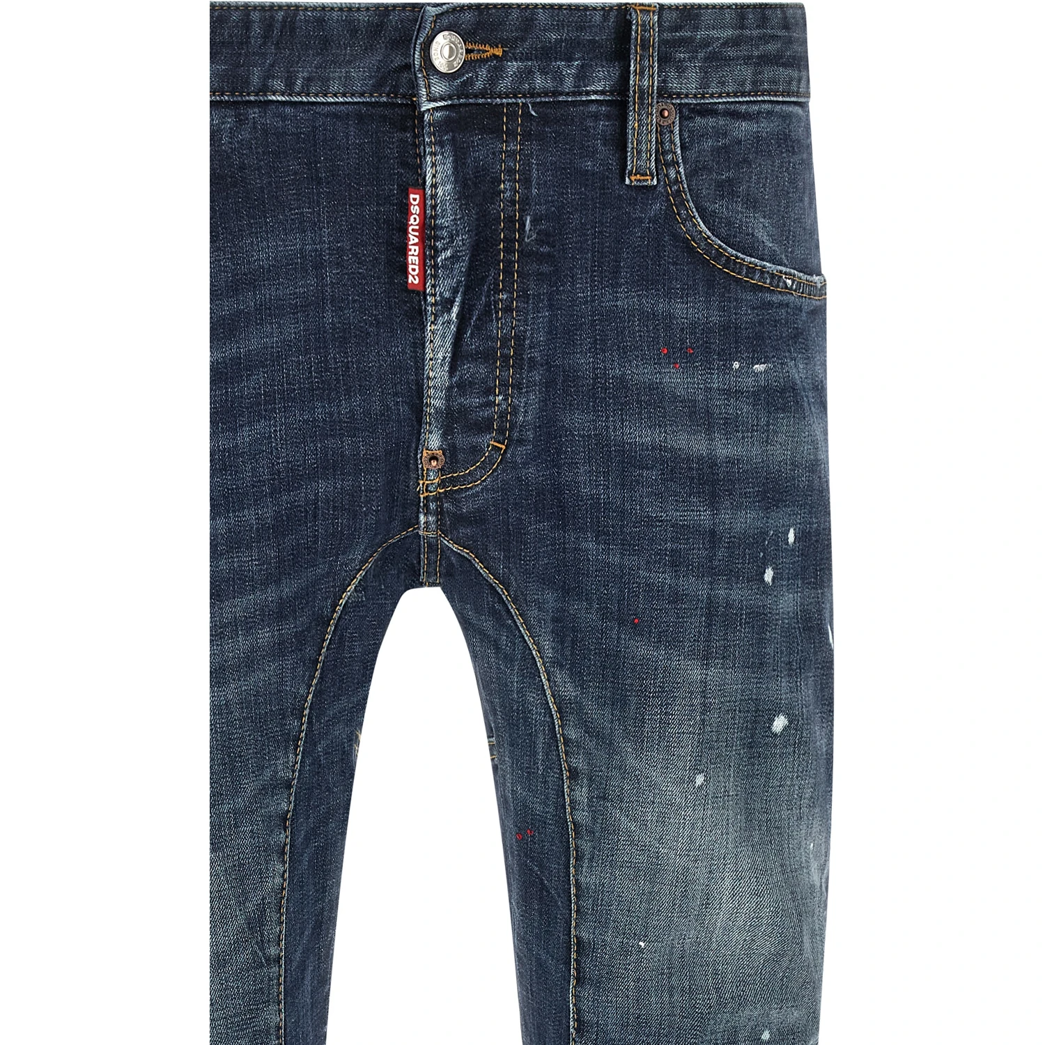 Blue Cotton Jeans Denim