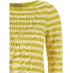 Bicolor Cotton Cardigan