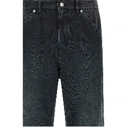 Black Cotton Jeans Denim