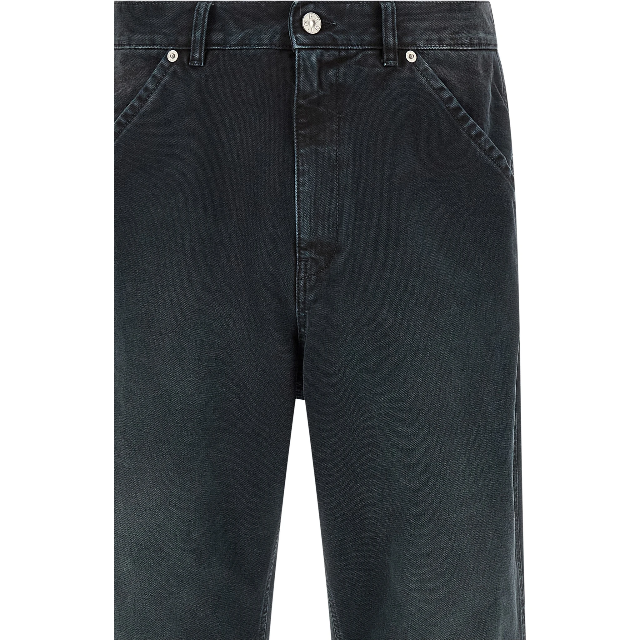Black Cotton Jeans Denim