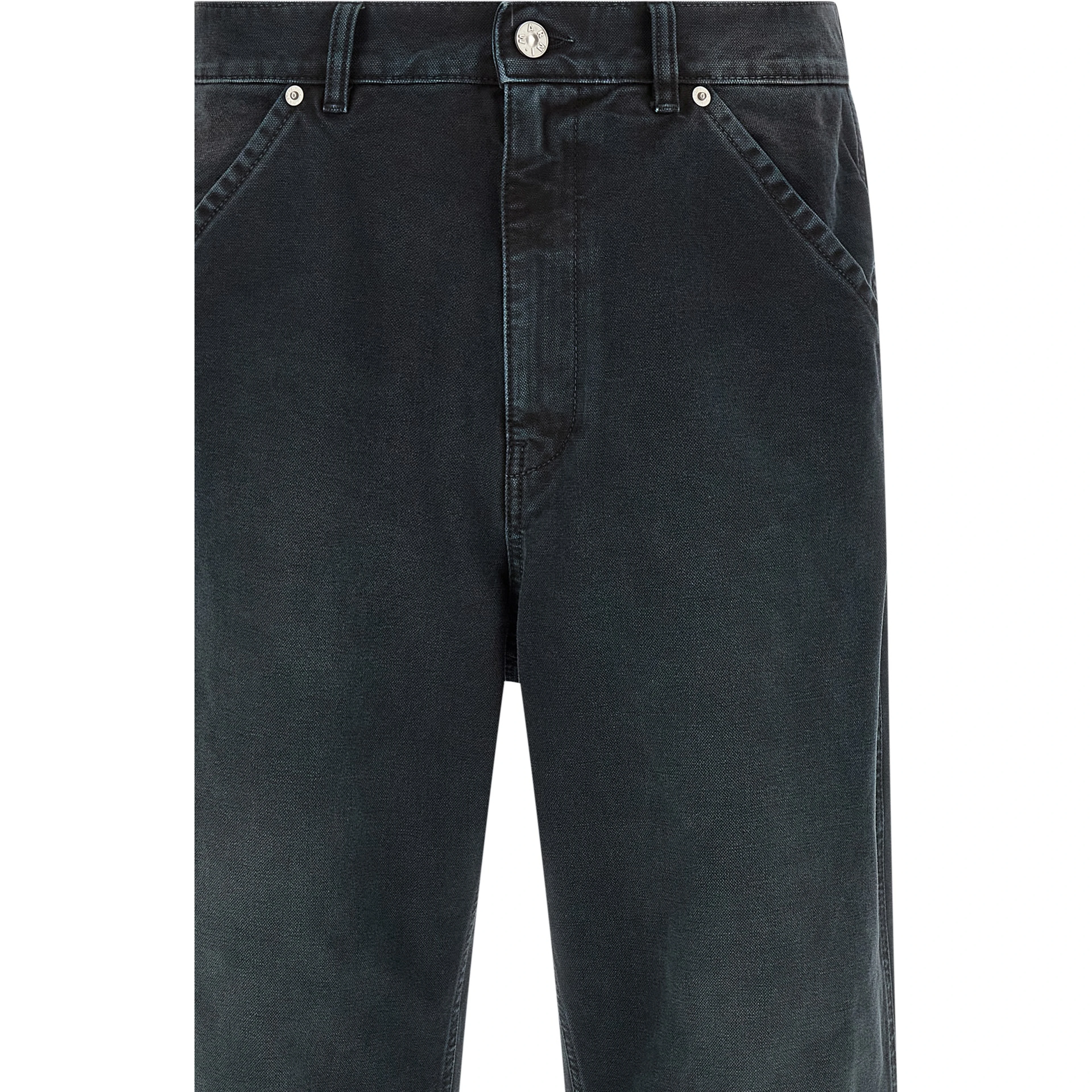 Black Cotton Jeans Denim