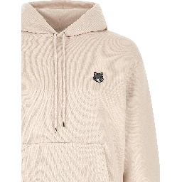 Beige Cotton Sweatshirt