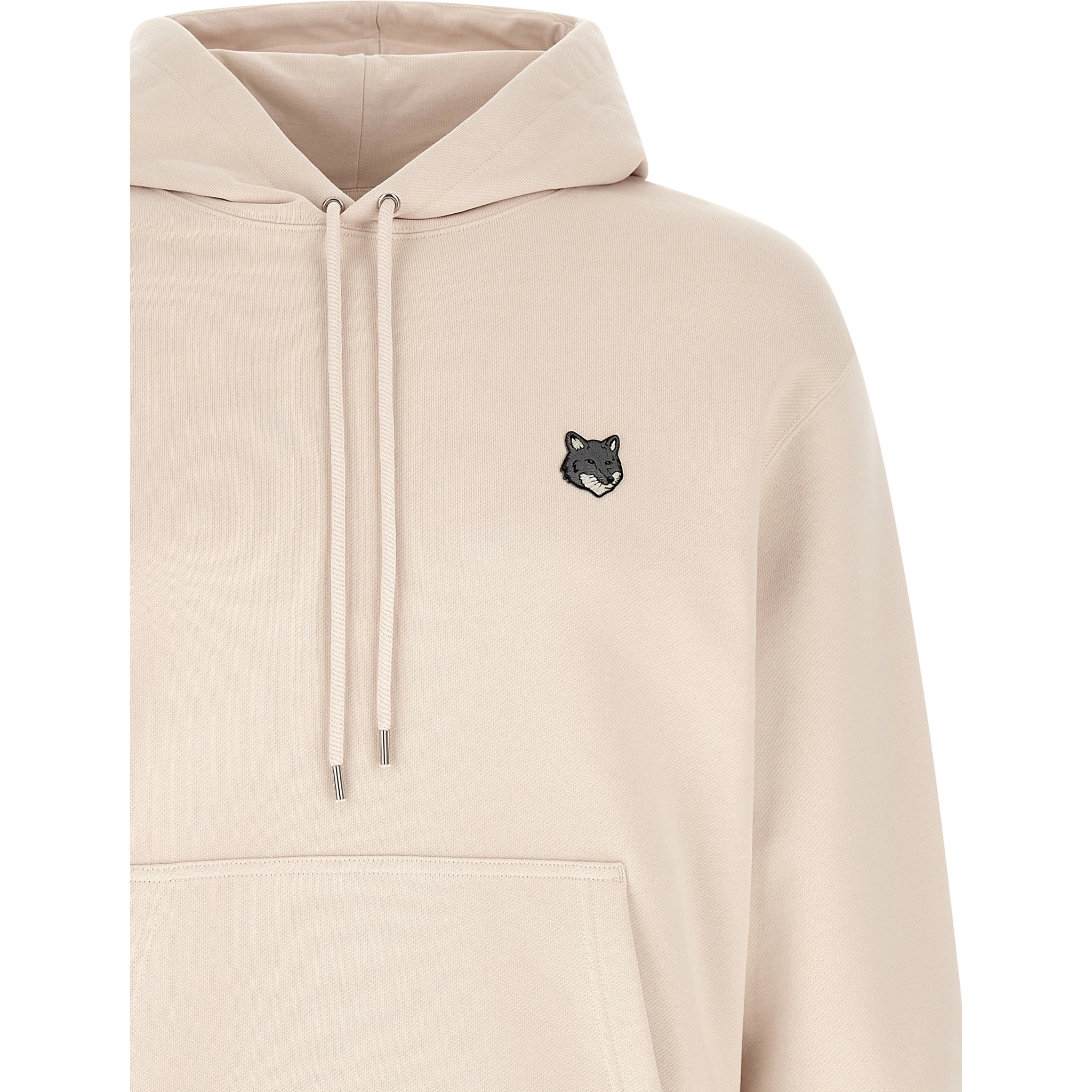 Beige Cotton Sweatshirt