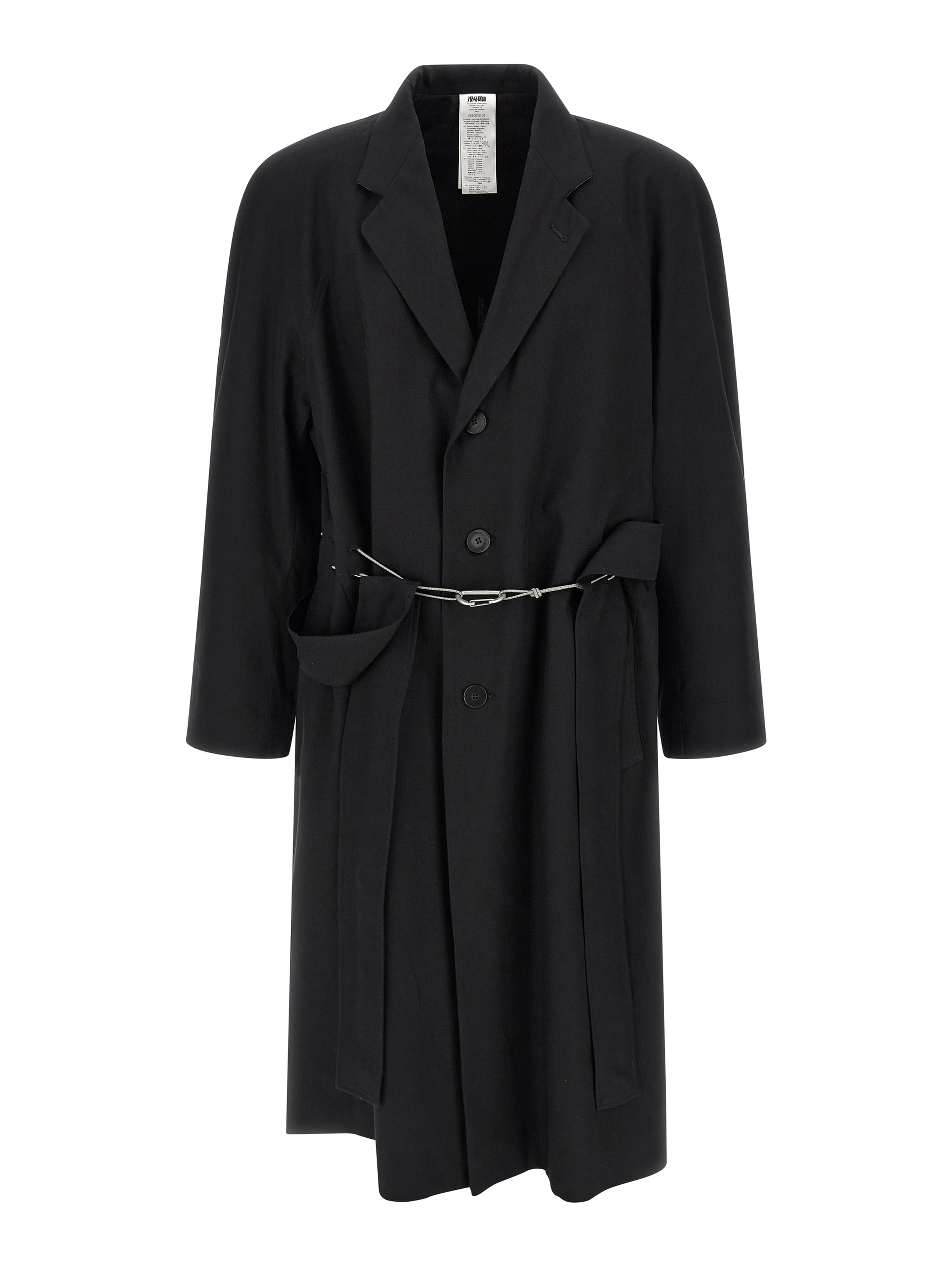 Black Cotton Coat