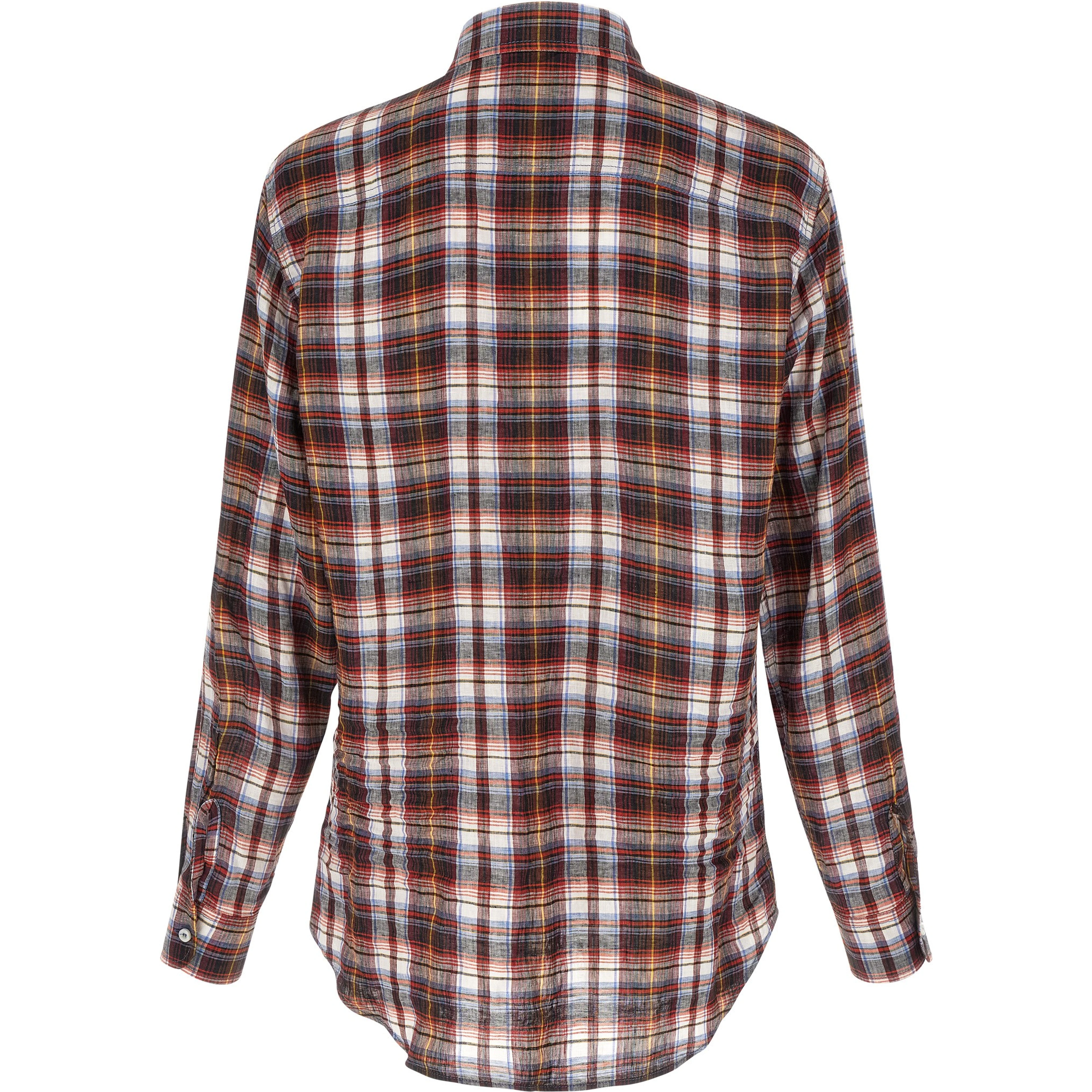 Multicolor Linen Blouse