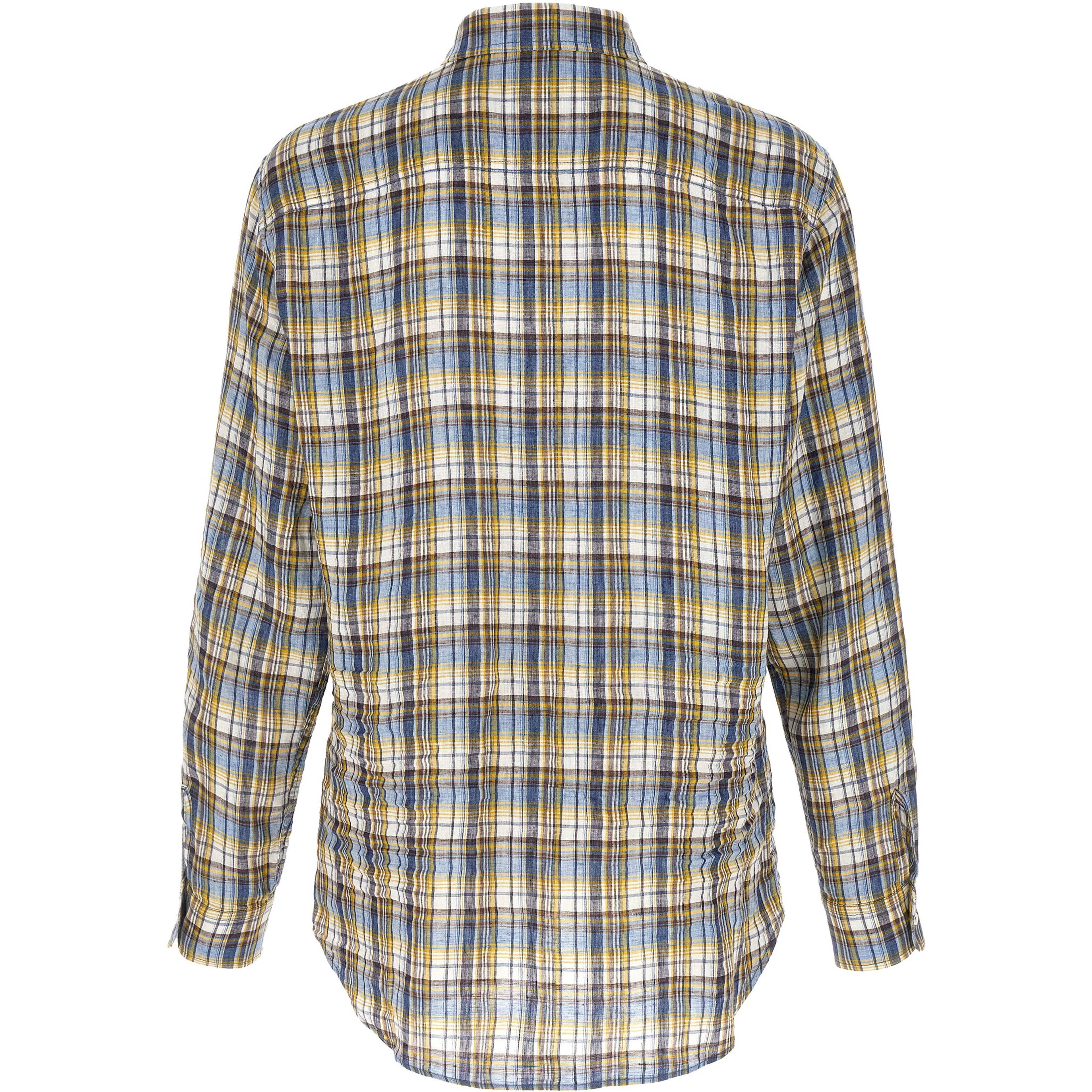 Multicolor Linen Blouse