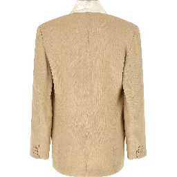 Beige Viscose Blazer
