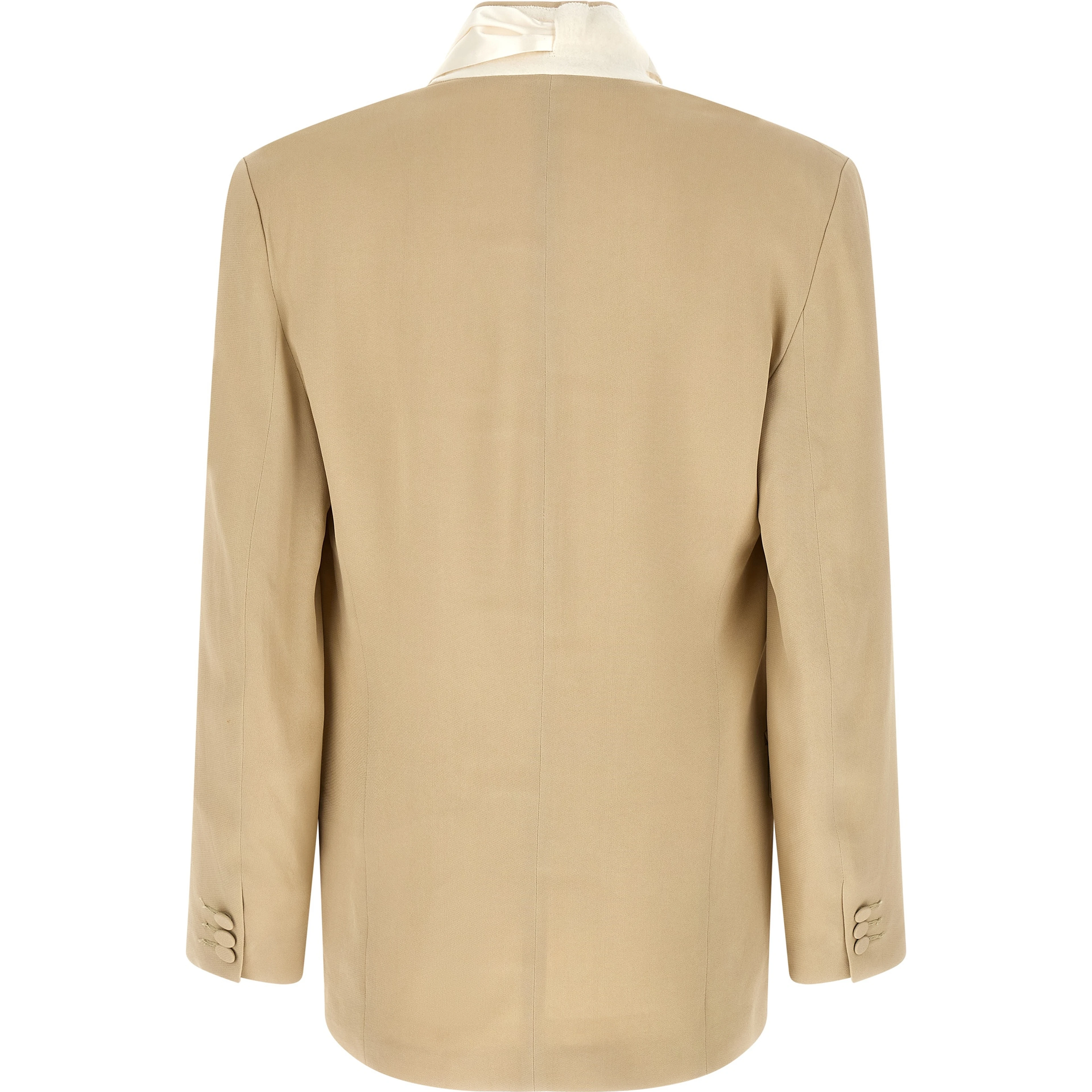Beige Viscose Blazer