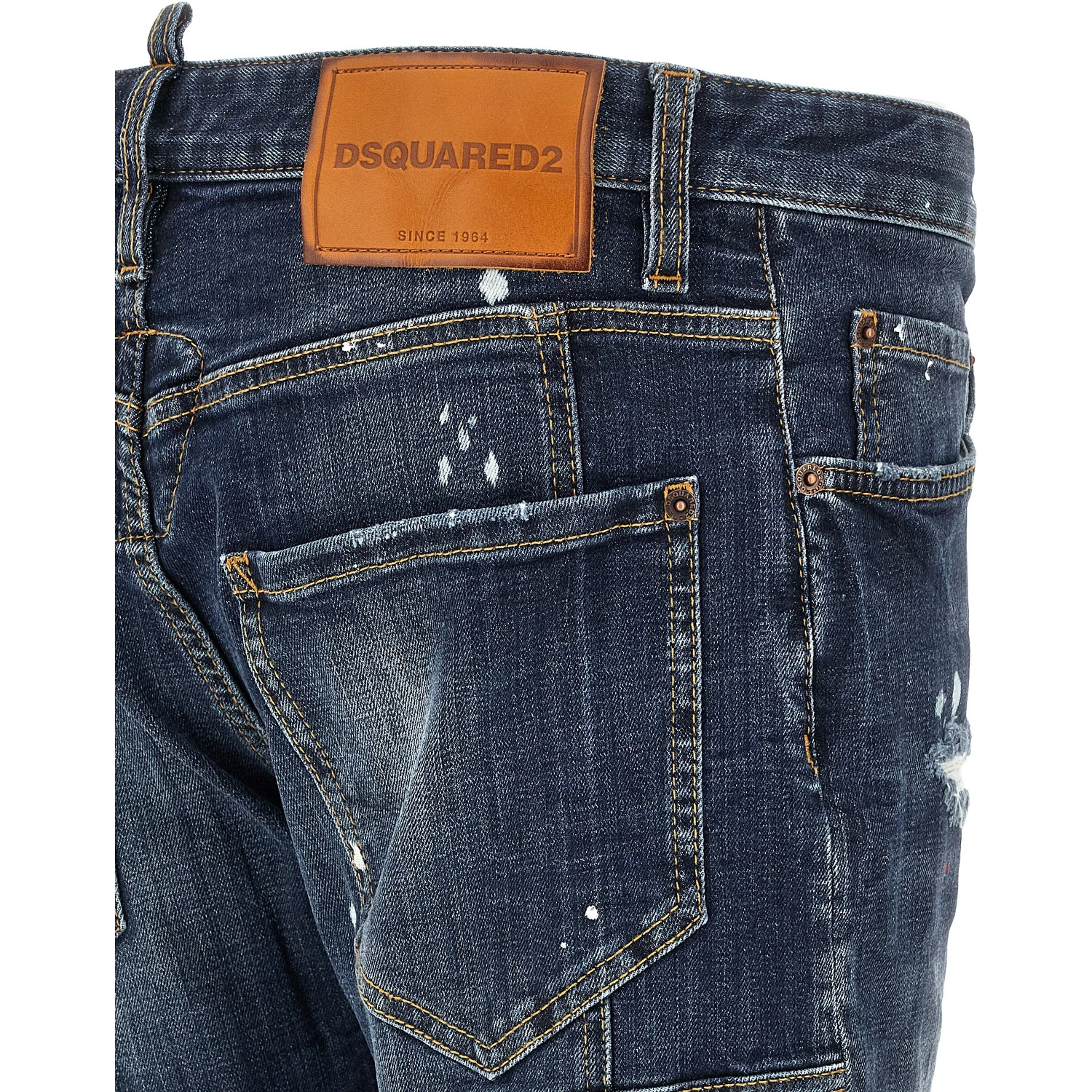 Blue Cotton Jeans Denim