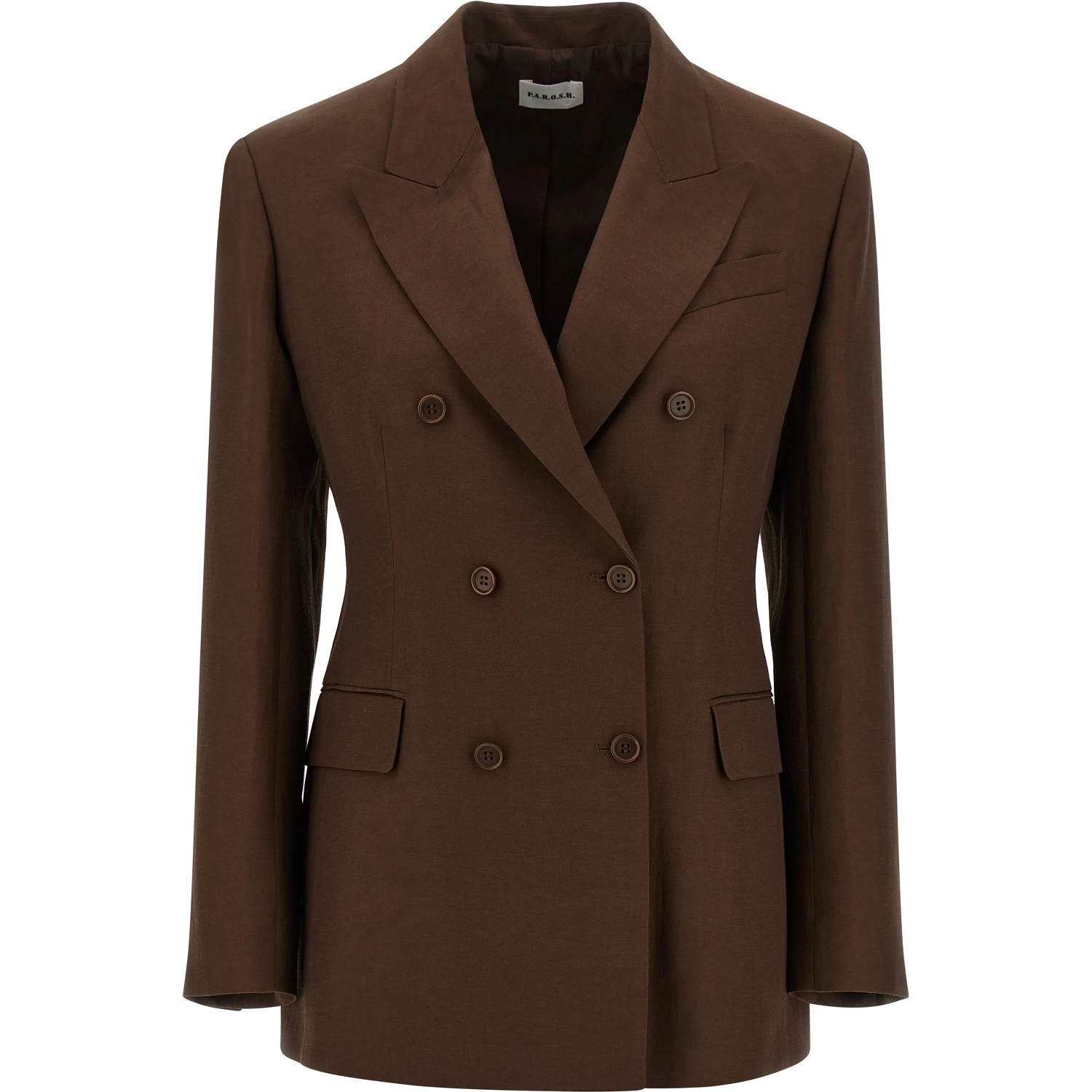 Brown Viscose Blazer