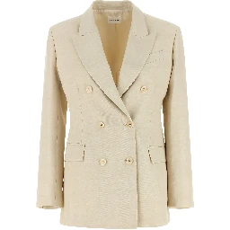 Beige Viscose Blazer