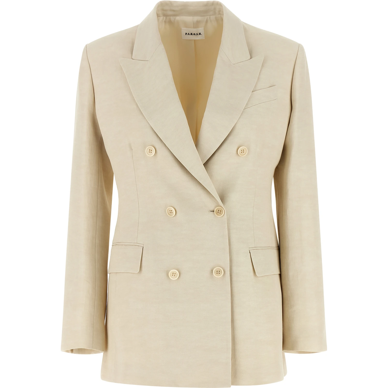 Beige Viscose Blazer