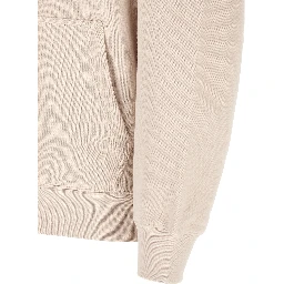 Beige Cotton Sweatshirt