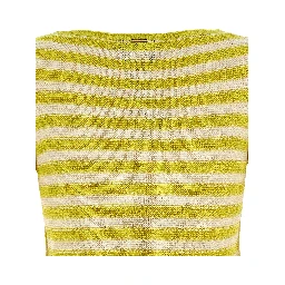 Bicolor Cotton Cardigan