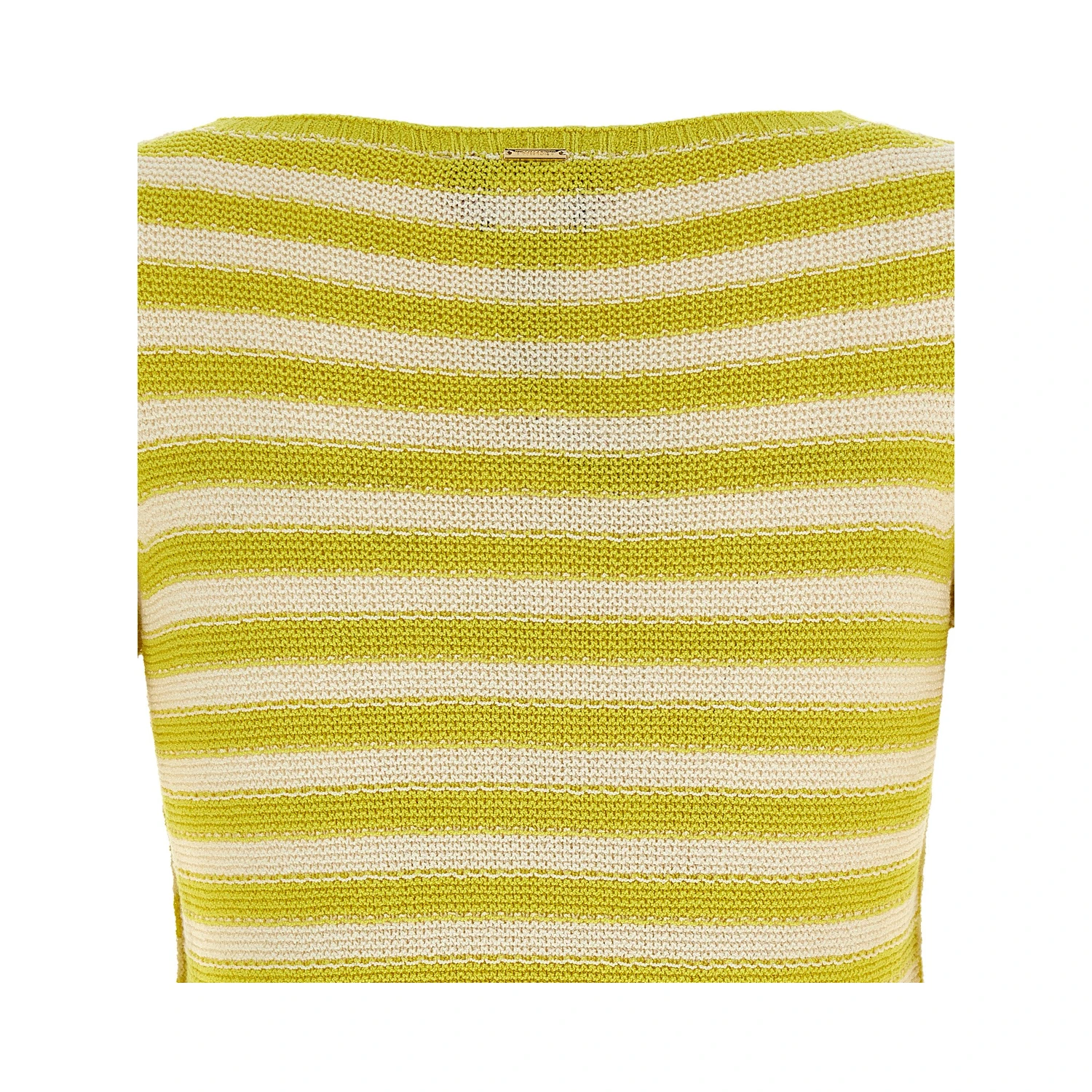Bicolor Cotton Cardigan