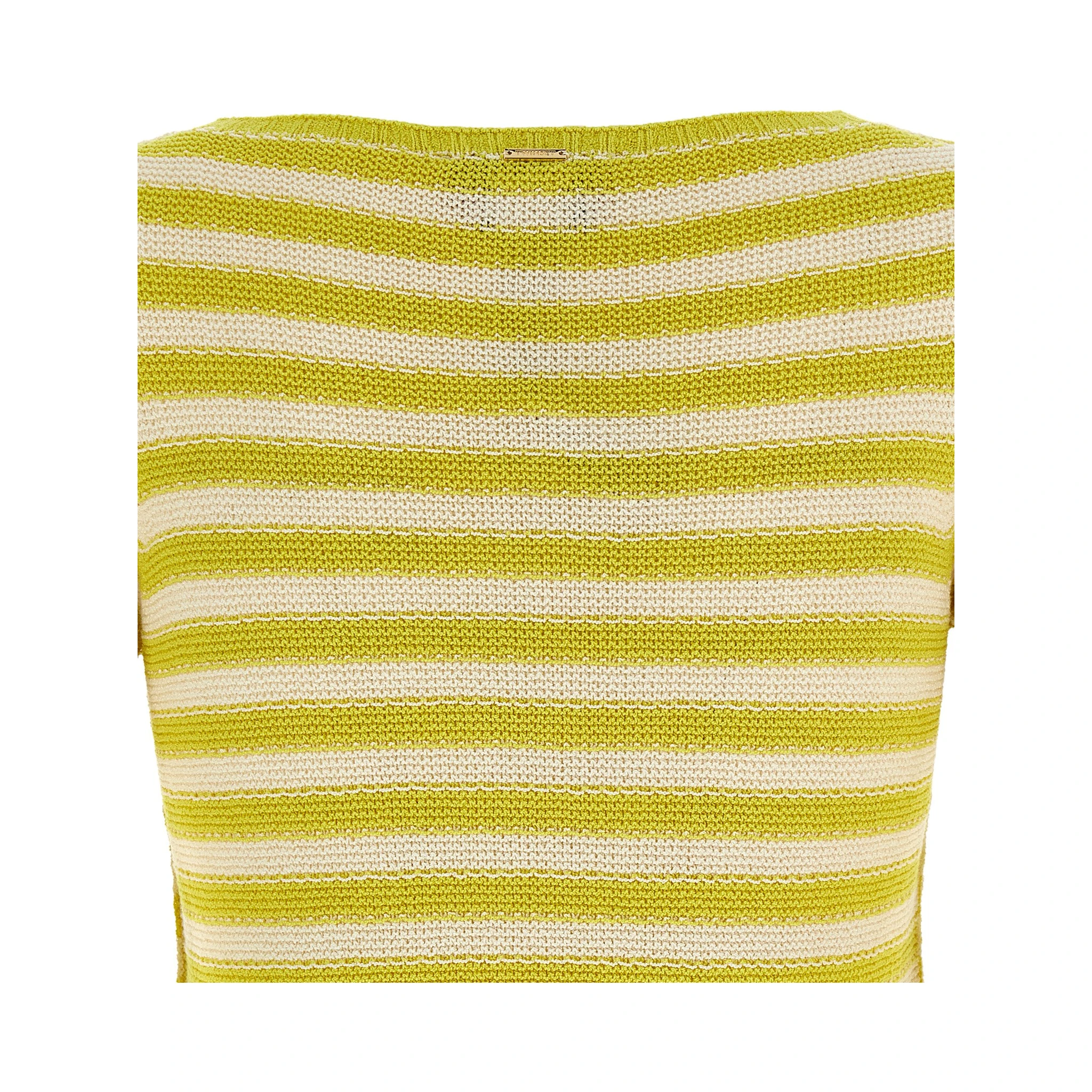 Bicolor Cotton Cardigan