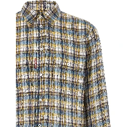Multicolor Linen Blouse