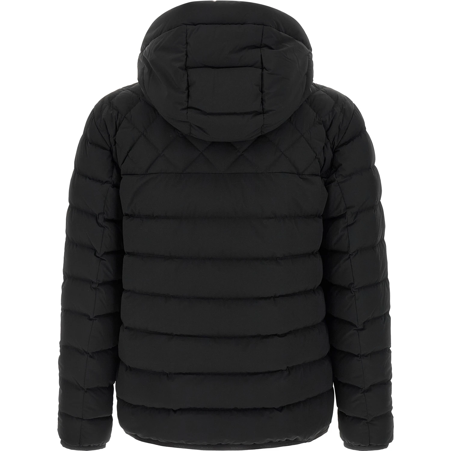 Black Nylon Full-Length Jacket