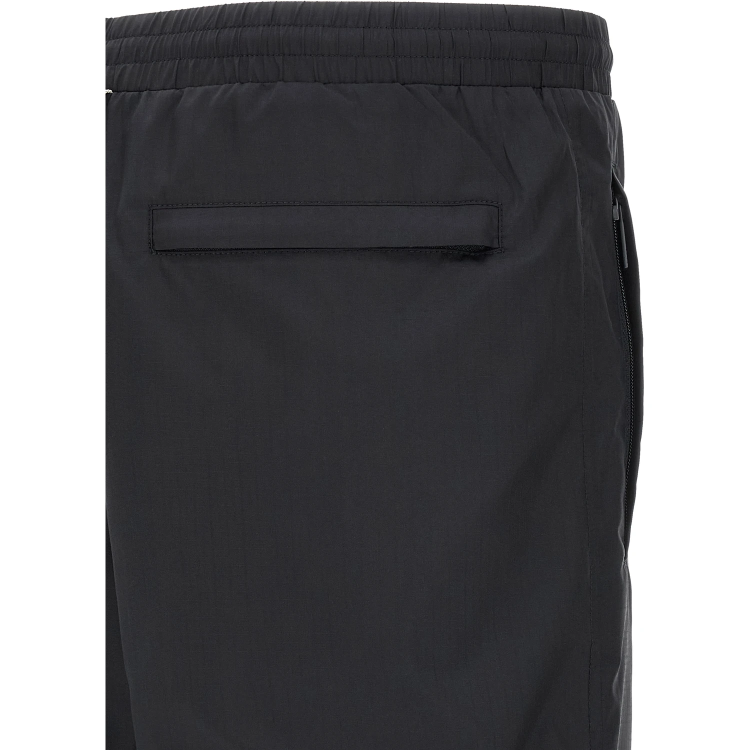 Blue Polyamide Joggers (Workout Pants)