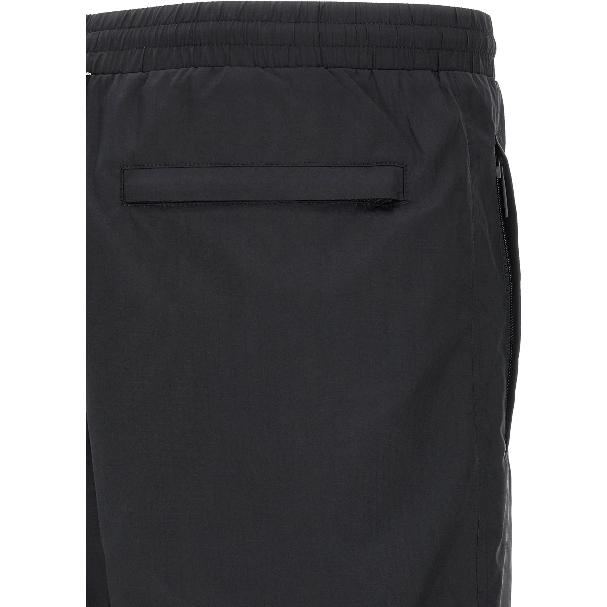 Blue Polyamide Joggers (Workout Pants)