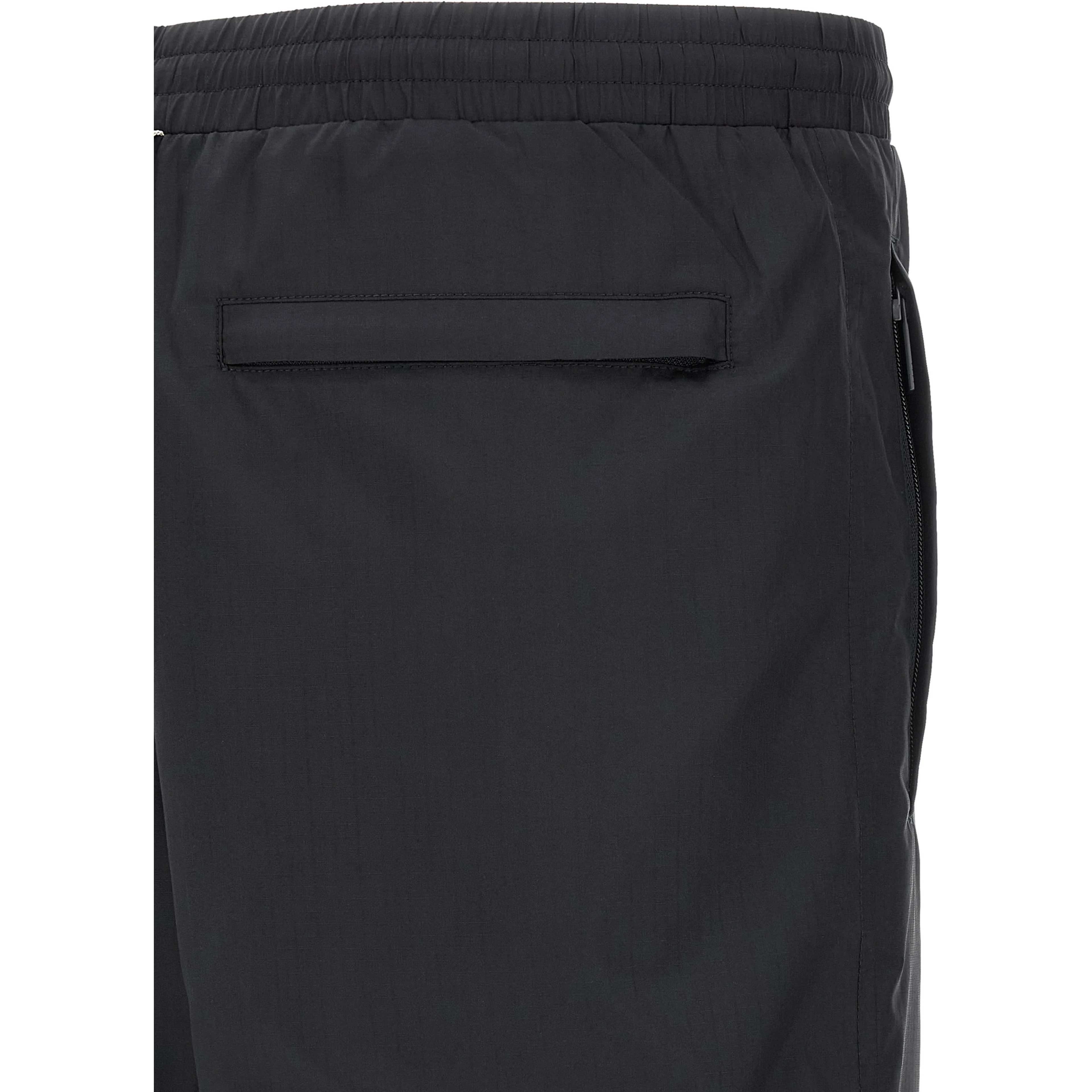 Blue Polyamide Joggers (Workout Pants)