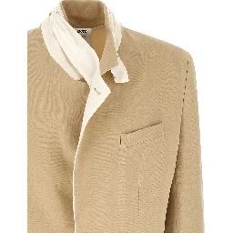 Beige Viscose Blazer