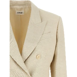 Beige Viscose Blazer