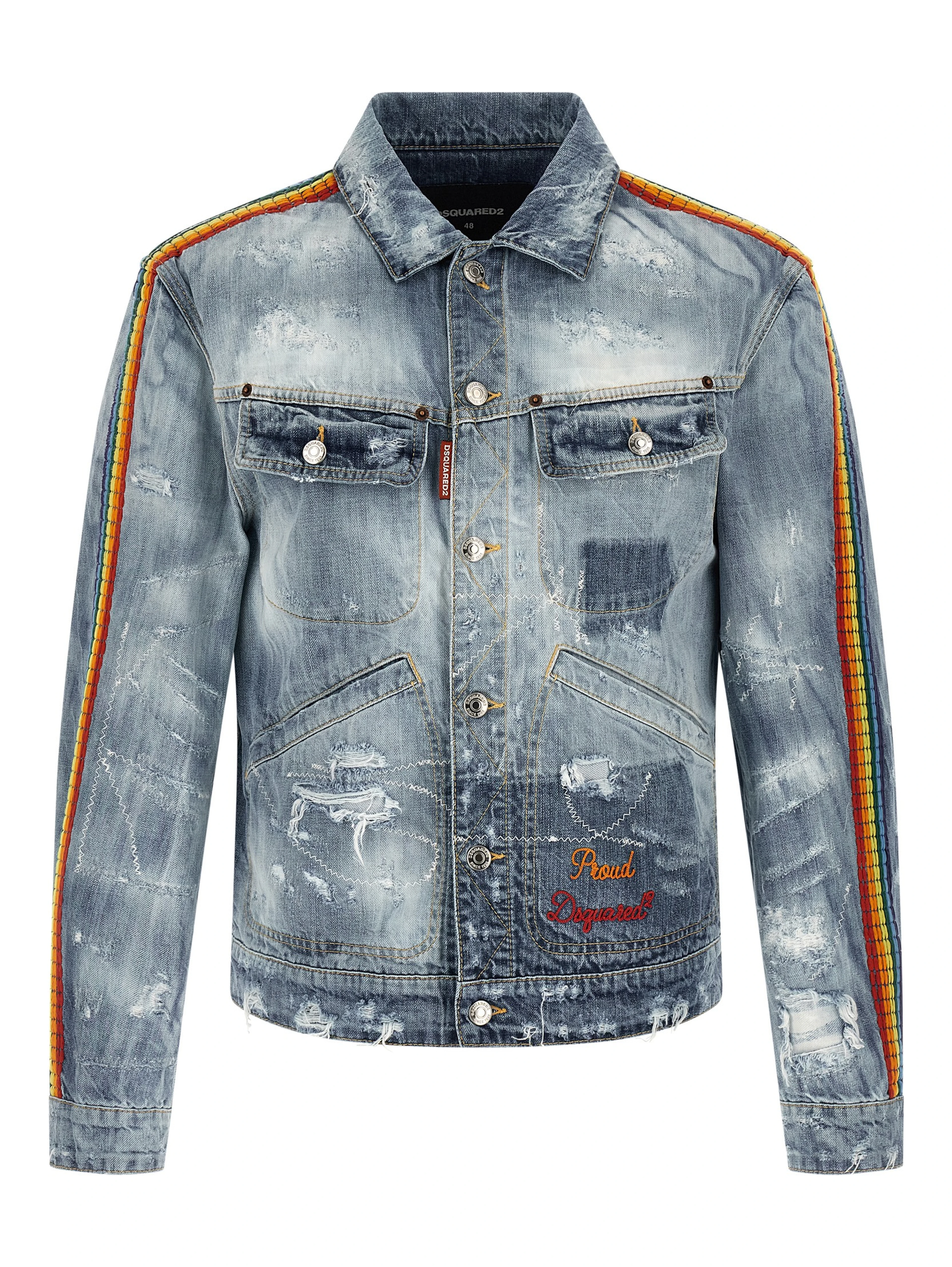 Blue Cotton Denim Jacket