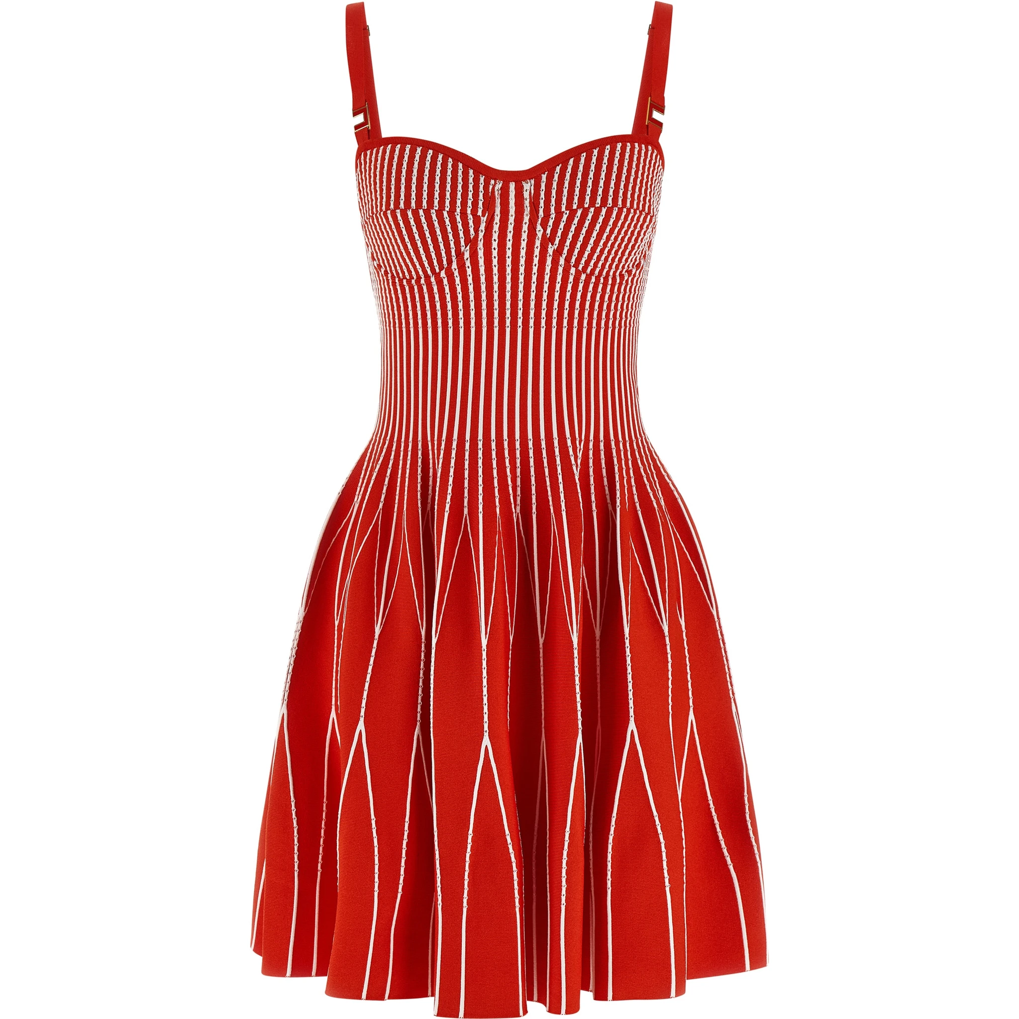 Multicolor Viscose Short Dress