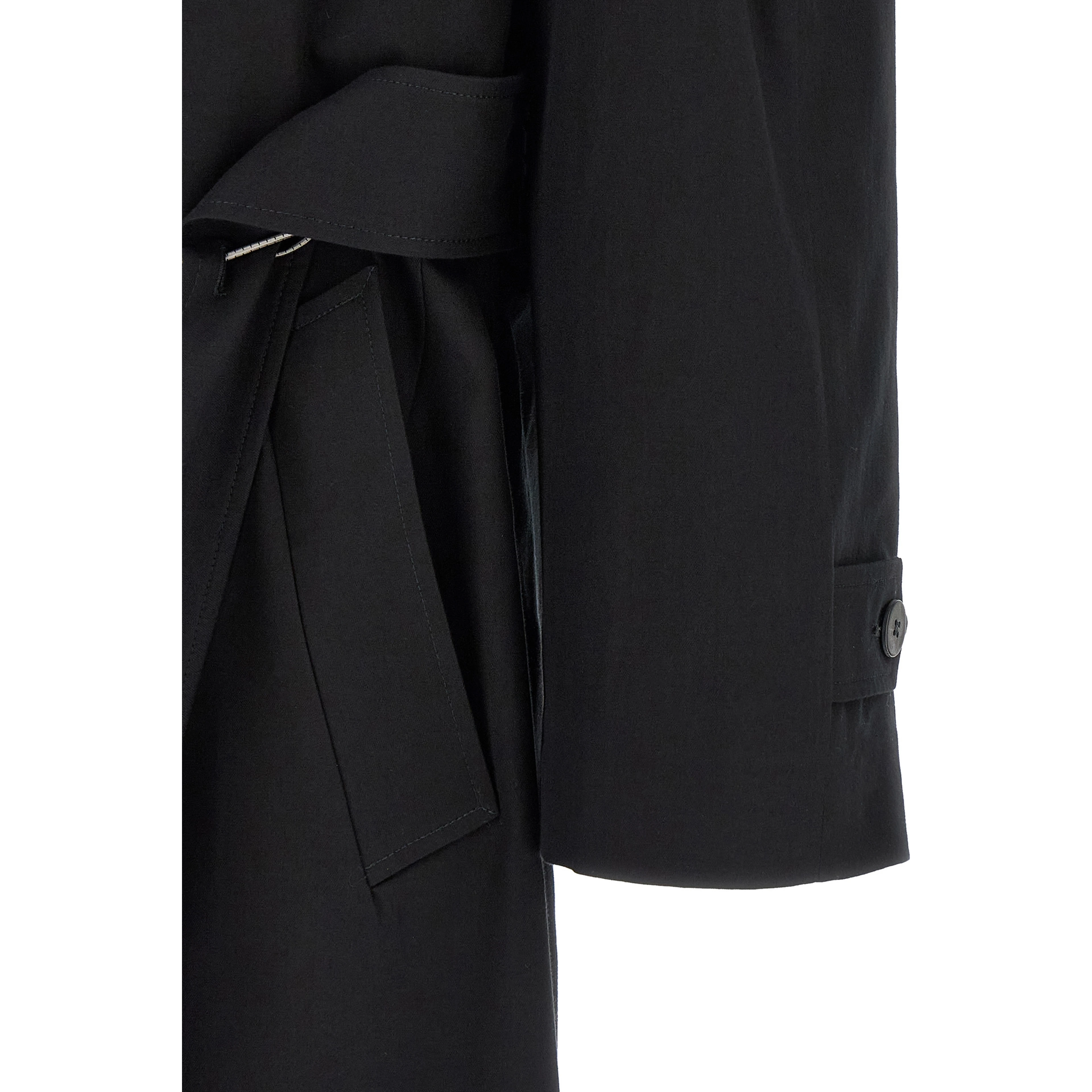 Black Cotton Coat