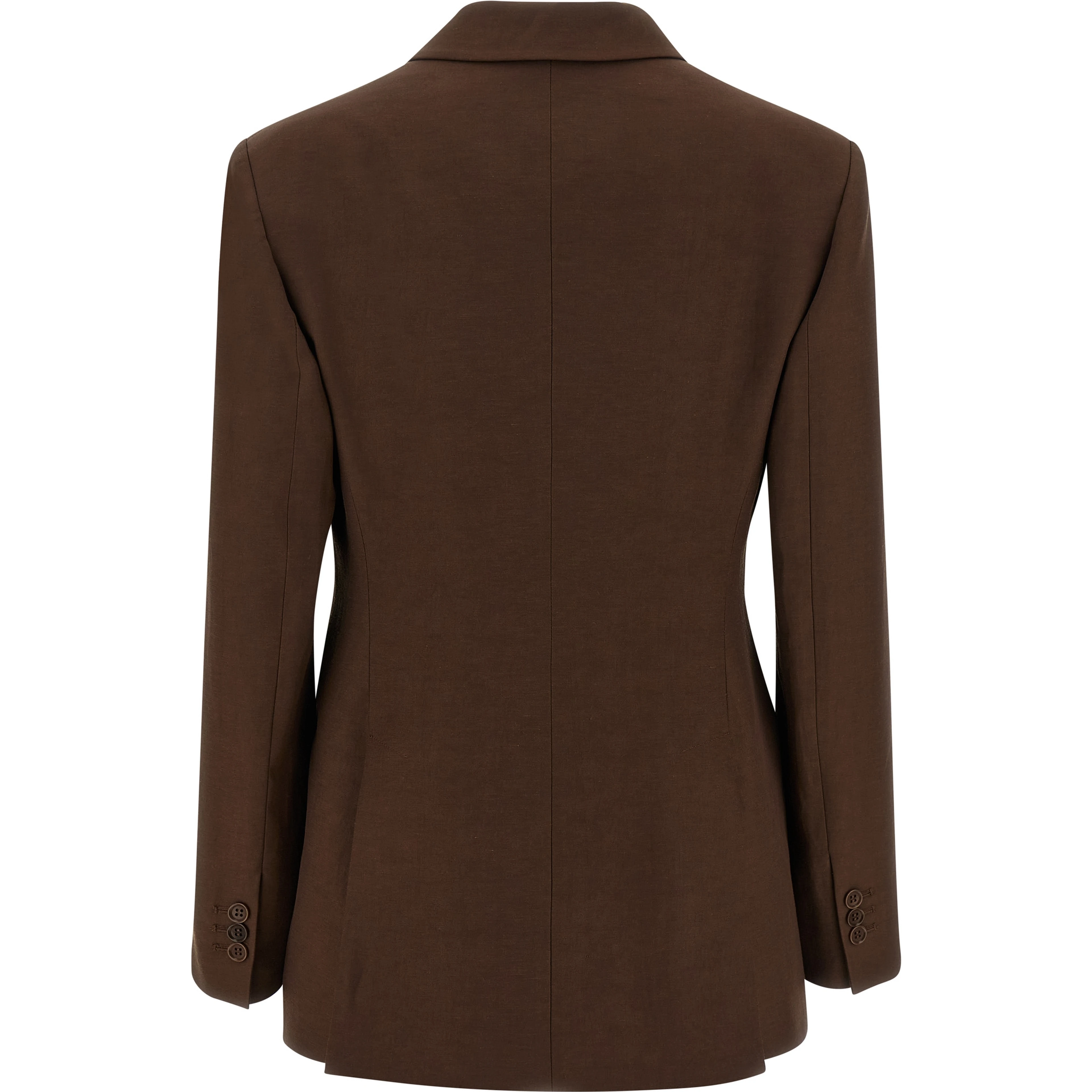 Brown Viscose Blazer