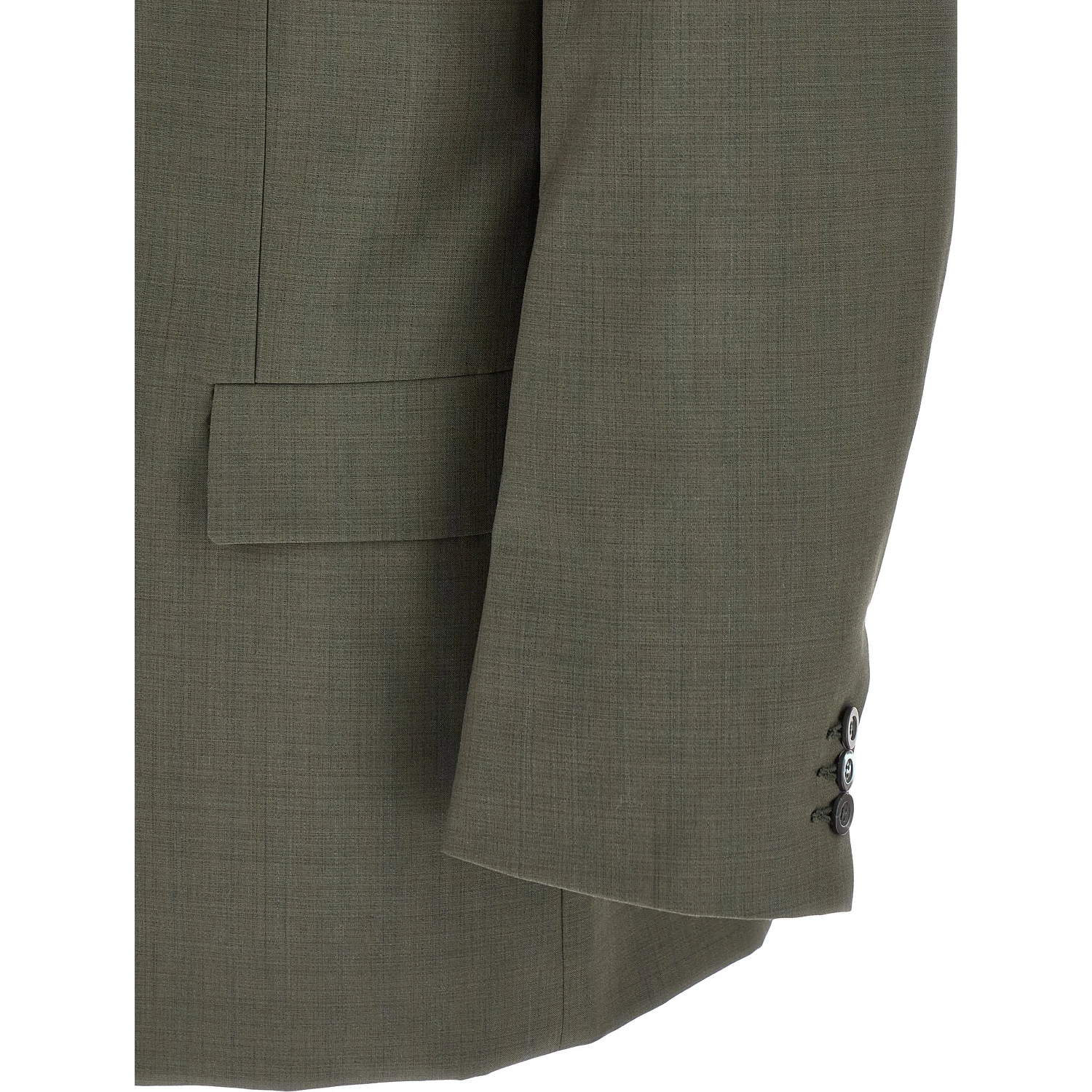 Bicolor Virgin Wool Blazer