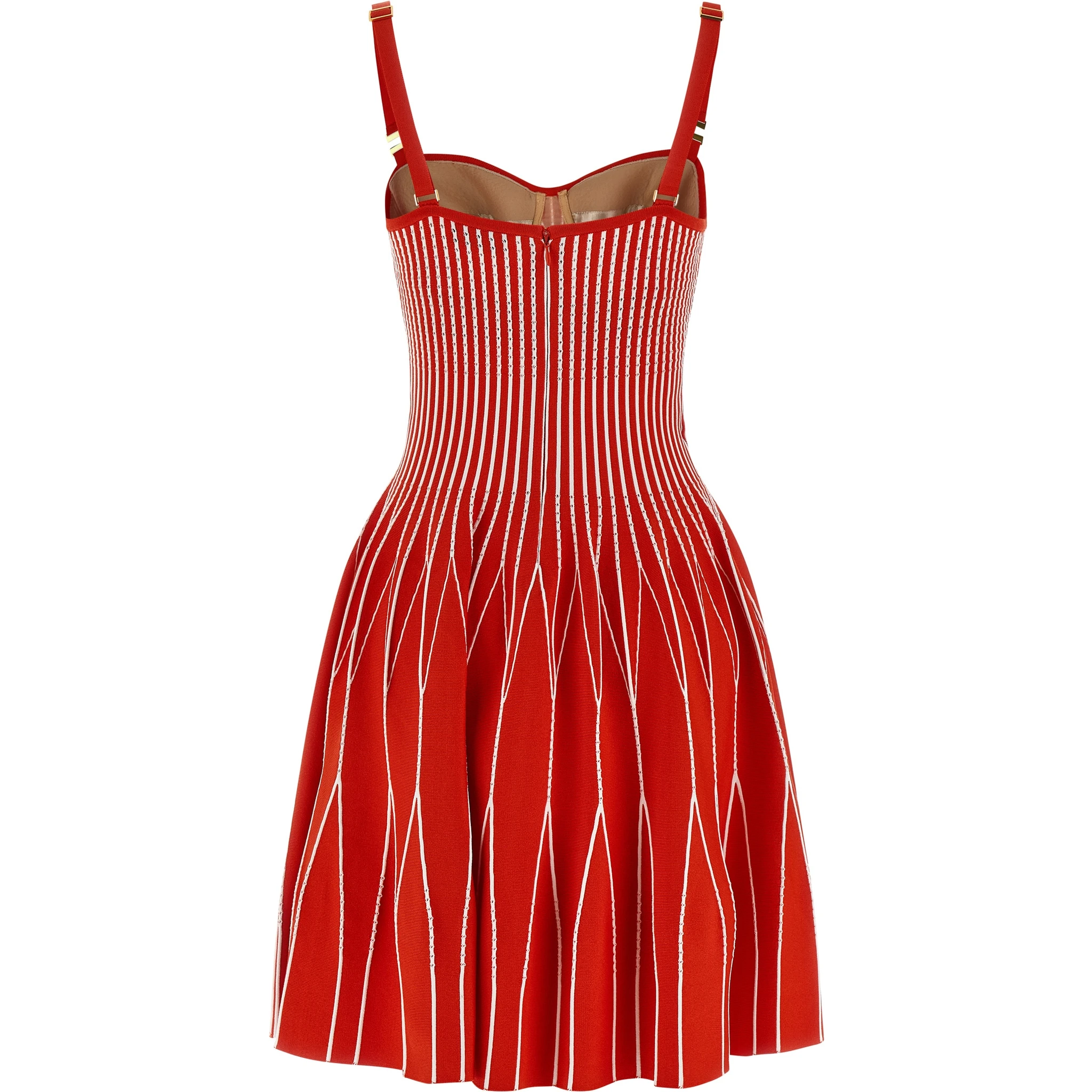 Multicolor Viscose Short Dress