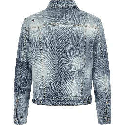 Blue Cotton Denim Jacket