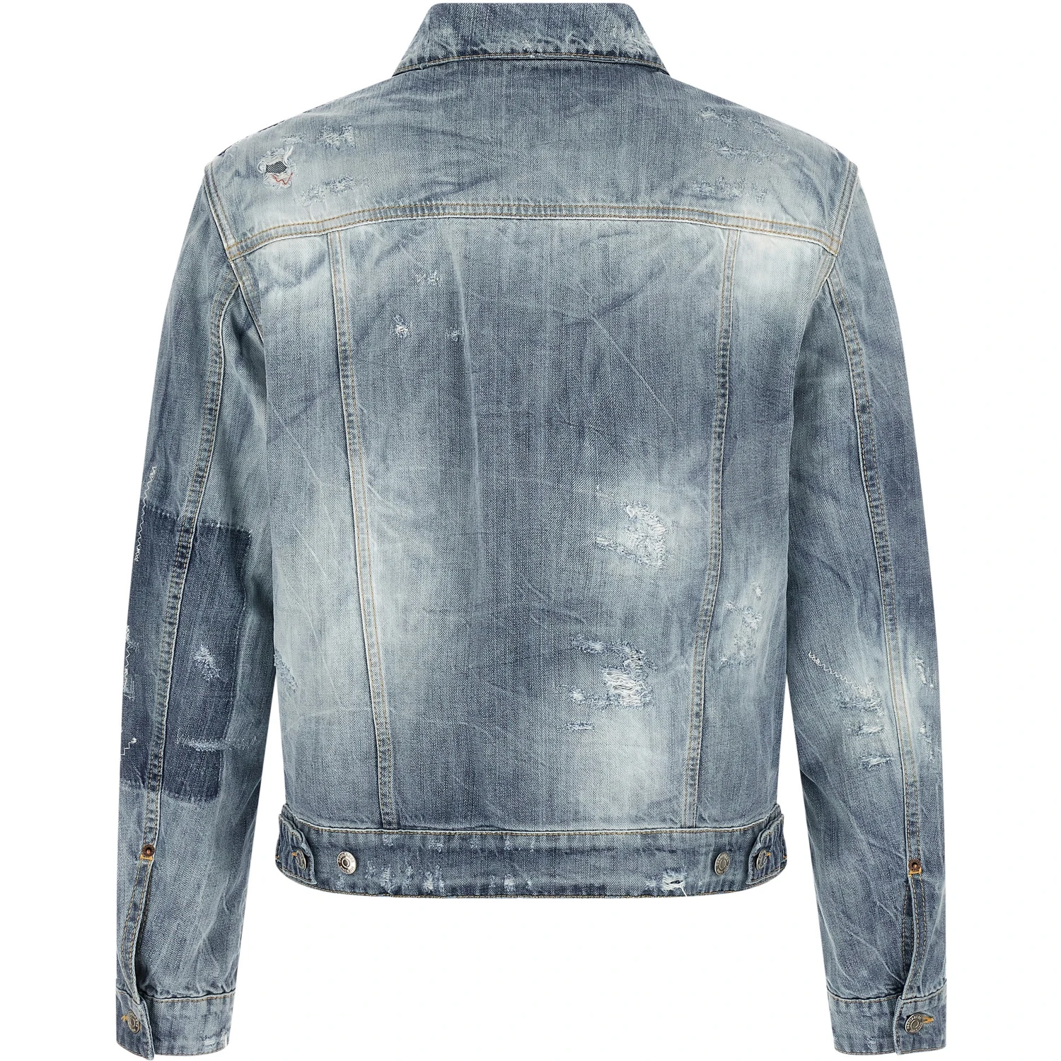 Blue Cotton Denim Jacket