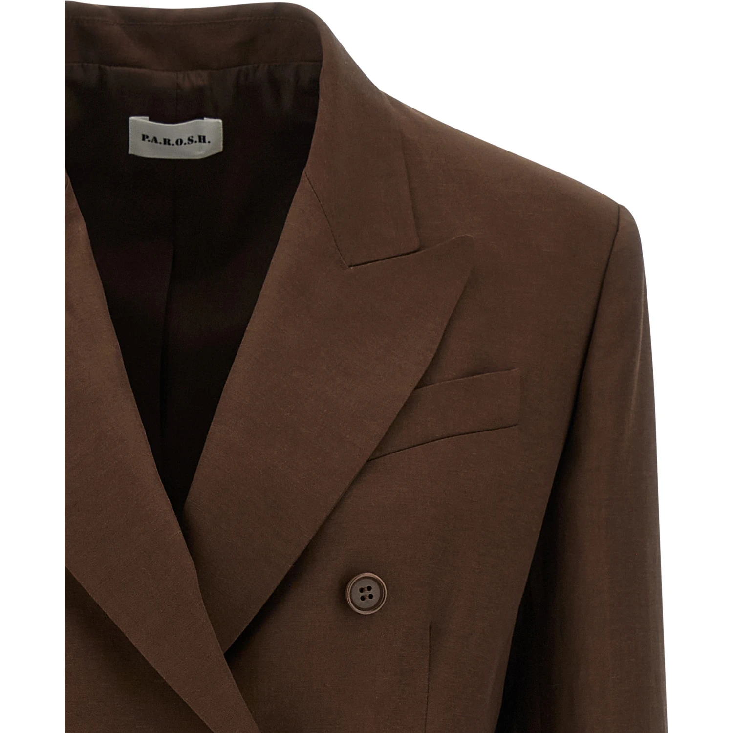 Brown Viscose Blazer
