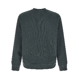 Blue Organic Cotton Sweatshirt