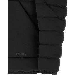 Black Nylon Full-Length Jacket