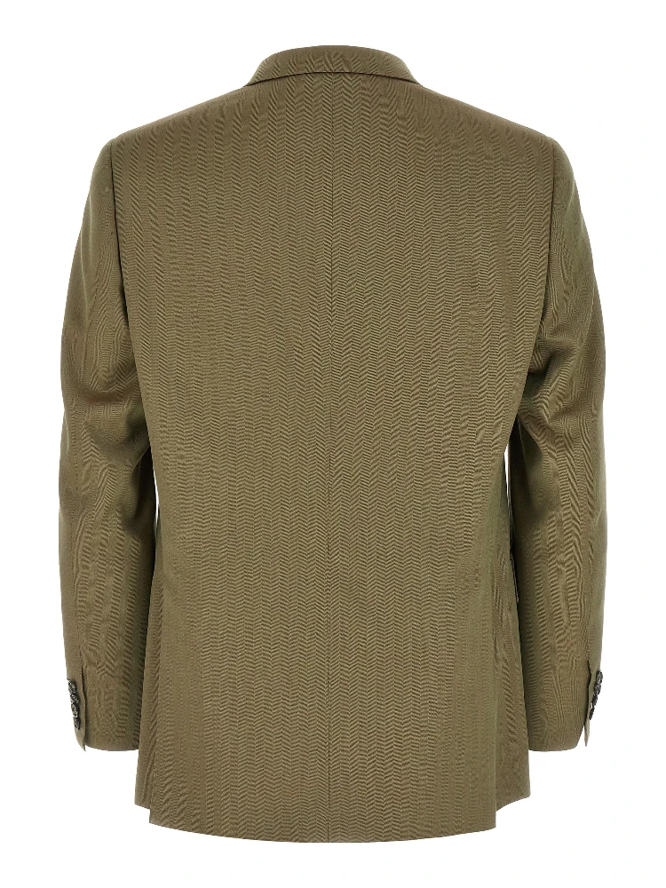 Bicolor Wool Two-Piece Suit alternative
